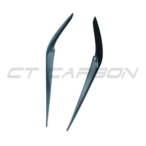 BMW X5 G05 & F95 X5M GLOSS BLACK HEADLIGHT EYEBROWS/EYELIDS