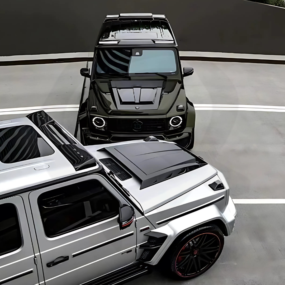Mercedes G Wagon W464 + G63 Limited Edition Double Scoop Carbon Bonnet