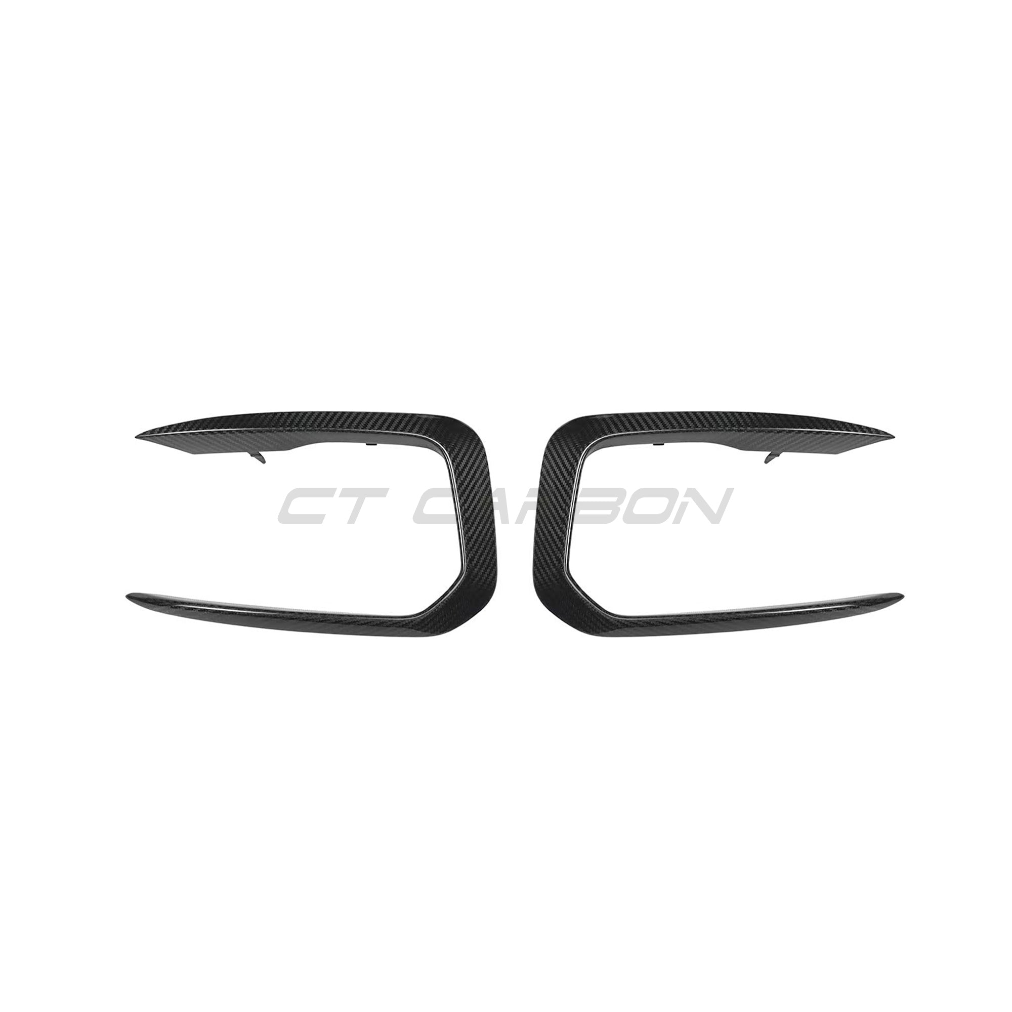 BMW F20 & F21 1 SERIES LCI 2015-2019 CARBON FIBRE FRONT BUMPER VENT REPLACEMENTS