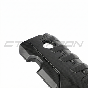 AUDI RS3 8Y 2020+ MATTE CARBON FIBRE ENGINE COVER - CT DESIGN