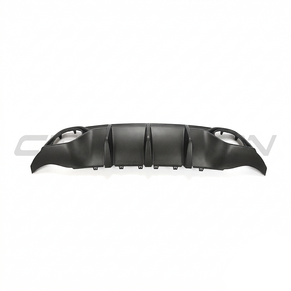 AUDI RS3 8Y 2022-2024 SPORTBACK MATTE CARBON FIBRE DIFFUSER - CT DESIGN