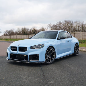 BMW G87 M2 CARBON FIBRE SPLITTER - V5 - CT DESIGN