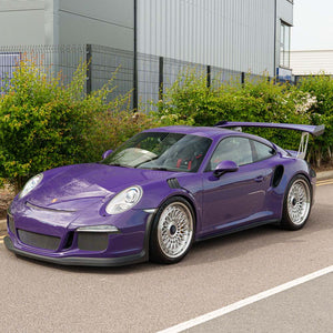 PORSCHE 911 GT2 RS/GT3 RS WING RISERS - SILVER - CT DESIGN