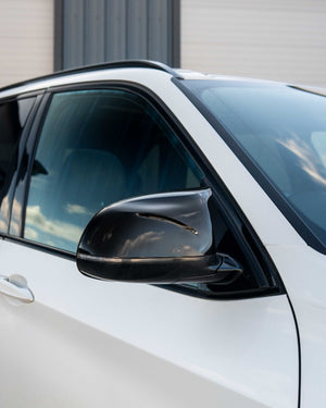 BMW F15/F16 X5/X6 2014-2018 GLOSS BLACK MIRRORS