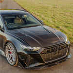AUDI RS6 C8 2019+ FULL CARBON FIBRE FRONT END KIT - CT DESIGN