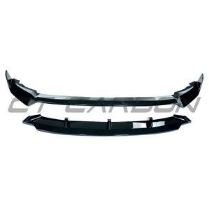 BMW X6 G06 LCI 2024+ GLOSS BLACK SPLITTER - V1