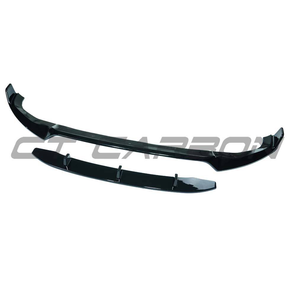 BMW G07 X7 2022+ LCI GLOSS BLACK SPLITTER - V2
