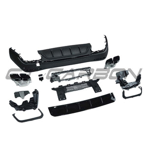 MERCEDES X254 GLC 2023+ REAR DIFFUSER WITH TIPS