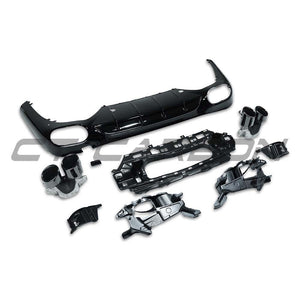 MERCEDES E-CLASS W214 2024+ DIFFUSER WITH TIPS