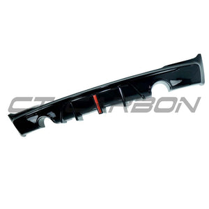 BMW F22/F23 2 SERIES 2014-2020 GLOSS BLACK DUAL EXHAUST DIFFUSER MT STYLE
