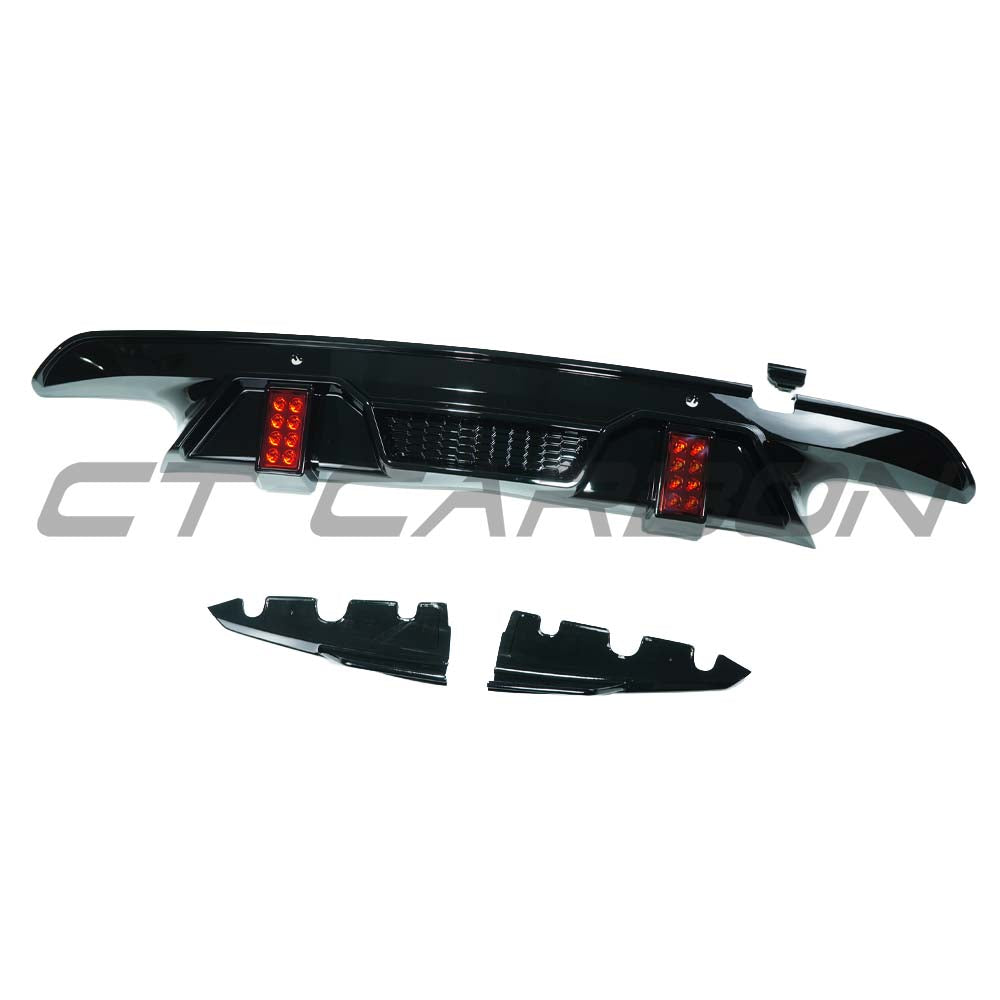 BMW X5M F95 2019+ GLOSS BLACK LED DIFFUSER V2