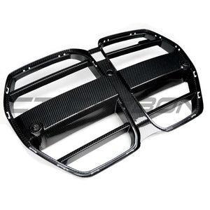 BMW M3/M4 G80/G81/G82/G83 CARBON FIBRE GRILLE - WITHOUT ACC - V3