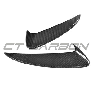 MERCEDES E-CLASS 2016-2018 CARBON FIBRE REAR BUMPER VENTS