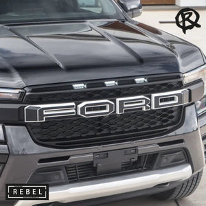 Ford Ranger T9 2023 Grill with White Lights - Wildtrak/XLT