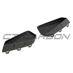AUDI RS3 8Y 2025+ MATTE CARBON FIBRE REAR REFLECTOR DELETE - CT DESIGN