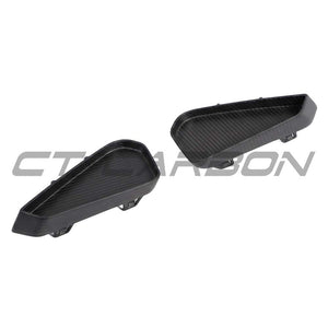 AUDI RS3 8Y 2025+ MATTE CARBON FIBRE REAR REFLECTOR DELETE - CT DESIGN