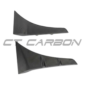 AUDI RS3 8Y 2022+ MATTE CARBON FIBRE FRONT FENDER TRIM - CT DESIGN