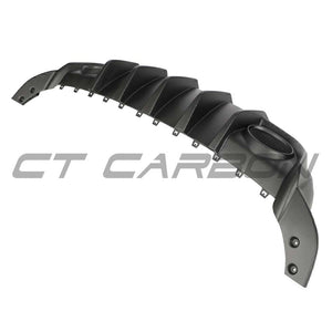 AUDI RS3 8Y SPORTBACK 2025+ MATTE CARBON FIBRE REAR DIFFUSER - CT DESIGN
