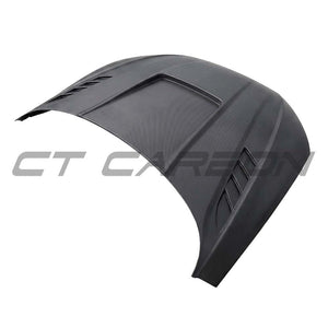 AUDI A6/A7/S6/S7/RS6/RS7 C8 2019-2025 MATTE CARBON FIBRE HOOD/BONNET