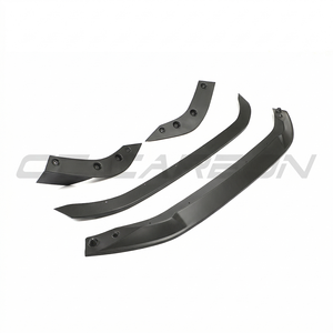 AUDI RS3 8Y 2022-2024 MATTE CARBON FIBRE SPLITTER - CT DESIGN