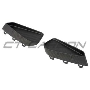 AUDI RS3 8Y 2025+ MATTE CARBON FIBRE REAR REFLECTOR DELETE - CT DESIGN