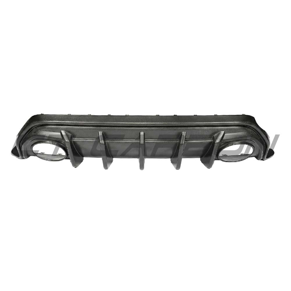 AUDI RS3 8Y 2025+ SALOON MATTE CARBON FIBRE DIFFUSER - CT DESIGN