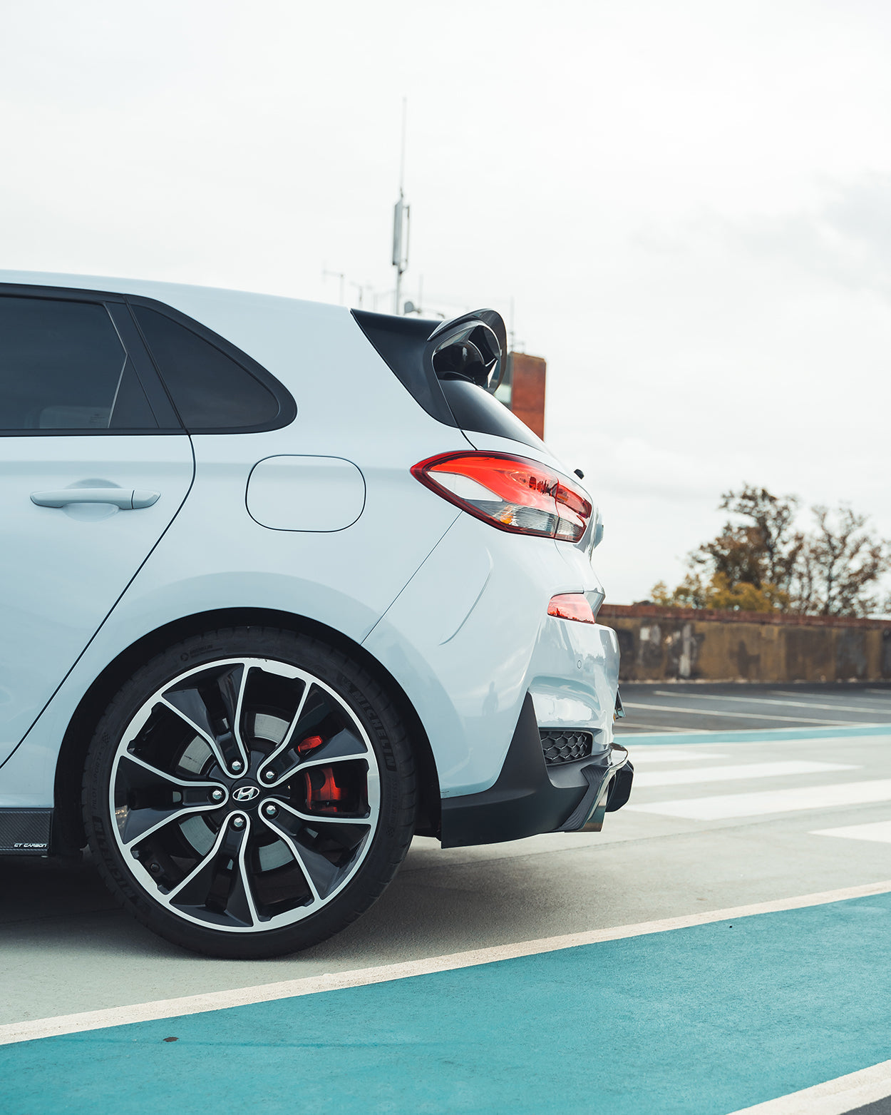 HYUNDAI i30N CARBON FIBRE DIFFUSER (PRE-FACELIFT) - CT DESIGN
