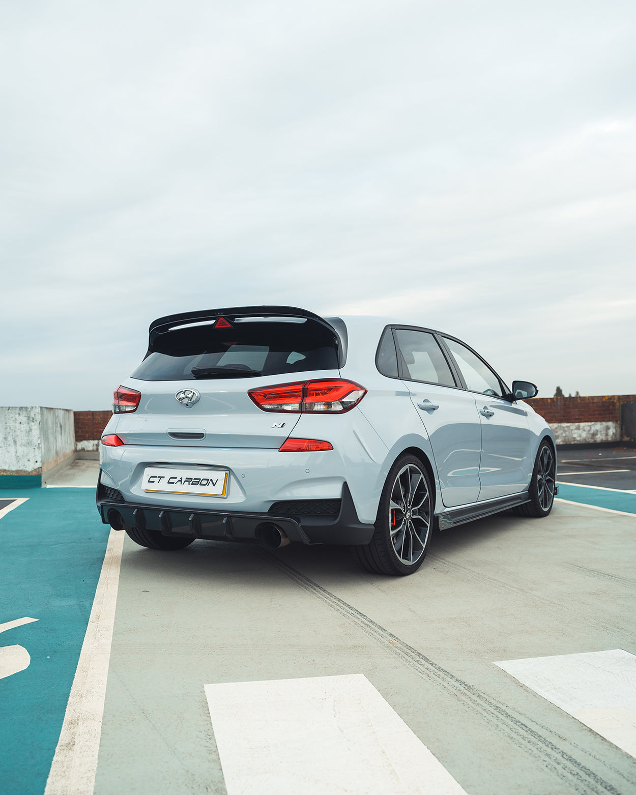 HYUNDAI i30N CARBON FIBRE DIFFUSER (PRE-FACELIFT) - CT DESIGN