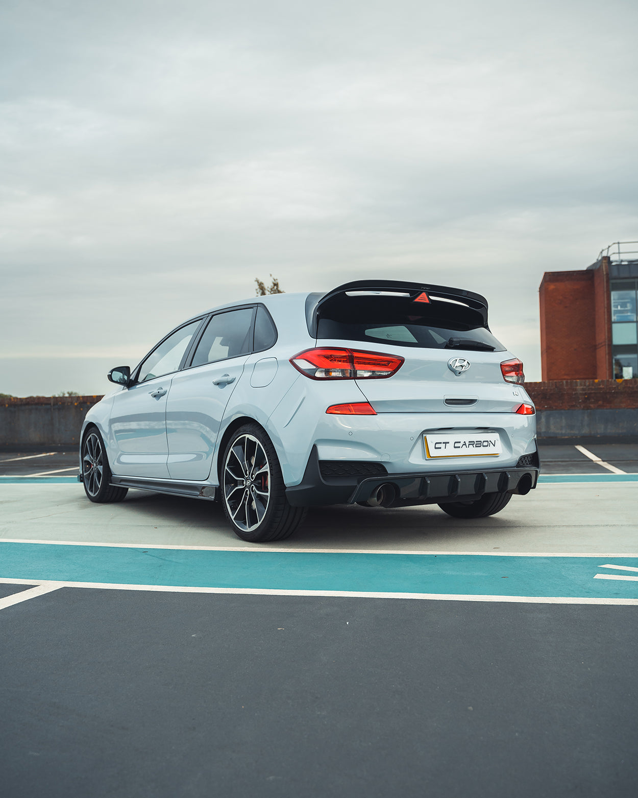 HYUNDAI i30N CARBON FIBRE SPOILER - CT DESIGN