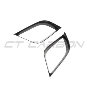 PORSCHE 911 991.2 GTS 2017-2019 CARBON FIBRE BUMPER TRIM-Accessories-CT CARBON-CT Carbon - High-quality carbon fiber and gloss black aerodynamic parts for premium sports and luxury vehicles.