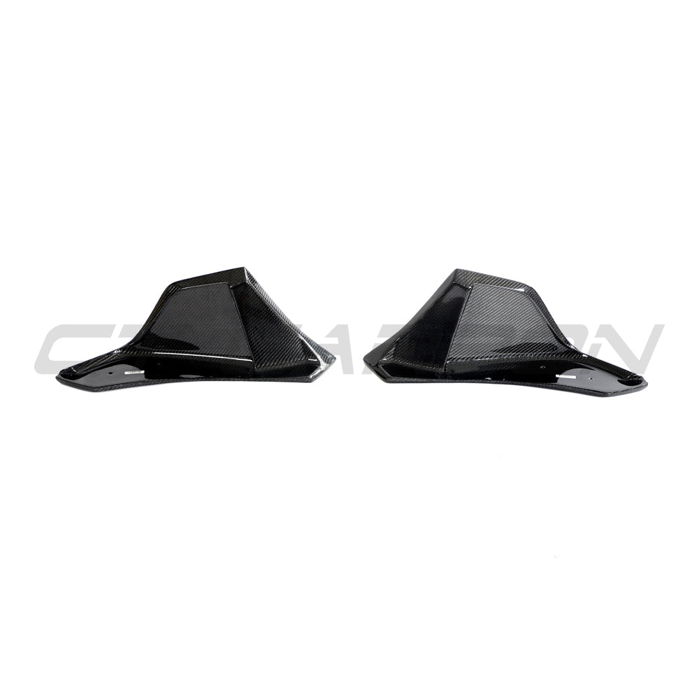 TOYOTA SUPRA 2019+ A90 CARBON FIBRE FRONT BUMPER CORNERS