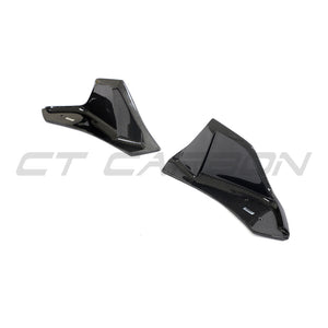 TOYOTA SUPRA 2019+ A90 CARBON FIBRE FRONT BUMPER CORNERS