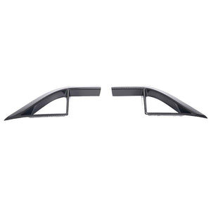 MERCEDES E-CLASS & E53 2021-2023 CARBON FIBRE FOG LIGHT COVERS