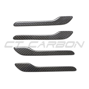 TESLA MODEL 3 & Y 2017+ CARBON FIBRE HANDLE COVERS