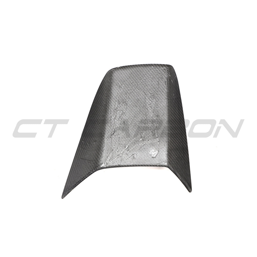 PORSCHE 911 991.2 GT3 2017-2021 CARBON FIBRE REAR SCOOP COVERS-Accessories-CT CARBON-CT Carbon - High-quality carbon fiber and gloss black aerodynamic parts for premium sports and luxury vehicles.