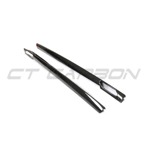 BMW 4 SERIES 2020+ G26 & i4 CARBON FIBRE SIDE SKIRTS