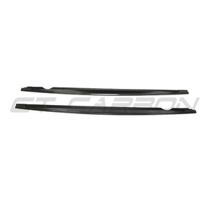 VW GOLF MK8/MK8.5 R 2020+ CARBON FIBRE SIDE SKIRTS - V2