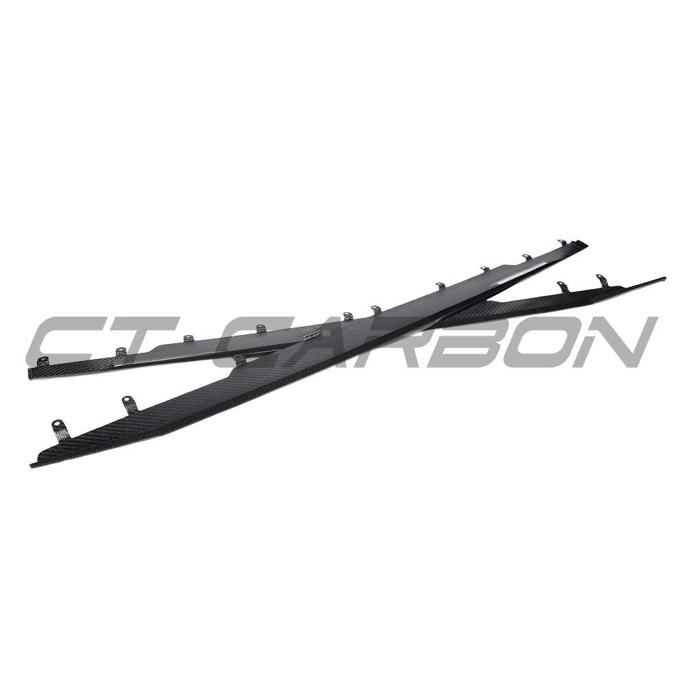 BMW X5/X5M & X6/X6M 2020+ CARBON FIBRE SIDE SKIRTS