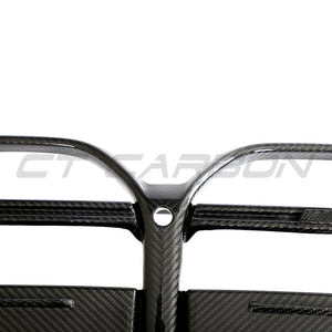 BMW 4 SERIES 2020+ G22/G23 CARBON FIBRE CSL GRILLE - WITHOUT ACC