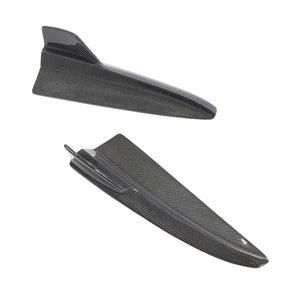 MERCEDES W205 C-CLASS & C63 2015-2018 CARBON FIBRE SPLITTER CORNERS