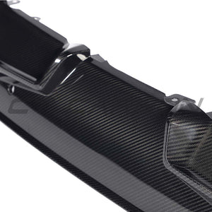 BMW F95 X5M PRE-LCI 2020-2023 CARBON FIBRE DIFFUSER WITH CORNERS