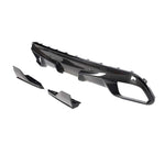 BMW F95 X5M PRE-LCI 2020-2023 CARBON FIBRE DIFFUSER WITH CORNERS