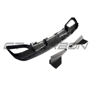 BMW F95 X5M PRE-LCI 2020-2023 CARBON FIBRE DIFFUSER WITH CORNERS