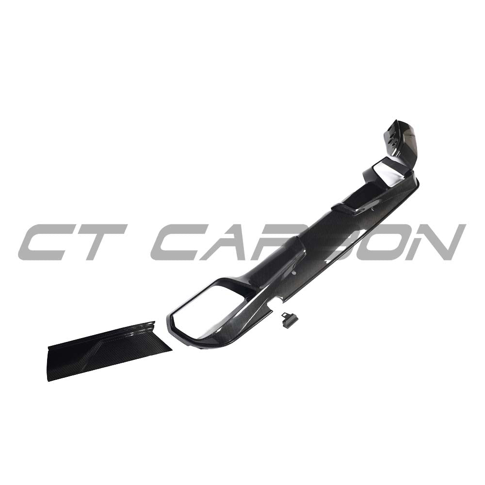 BMW F96 X6M 2020-2023 CARBON FIBRE DIFFUSER