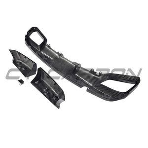 BMW F96 X6M 2020-2023 CARBON FIBRE DIFFUSER