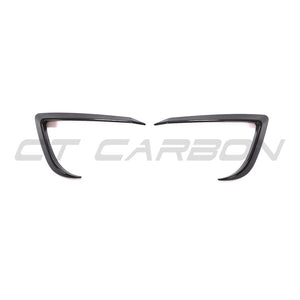 TESLA MODEL 3 2017-2023 CARBON FIBRE FRONT BUMPER CANARDS