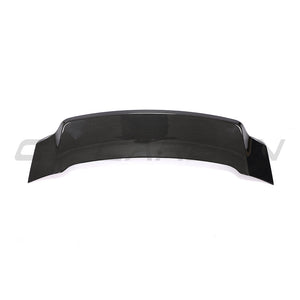PORSCHE 911 991.2 GTS/CARRERA/ TARGA 2017-2019 CARBON FIBRE SPOILER V2-Spoiler-CT CARBON-CT Carbon - High-quality carbon fiber and gloss black aerodynamic parts for premium sports and luxury vehicles.
