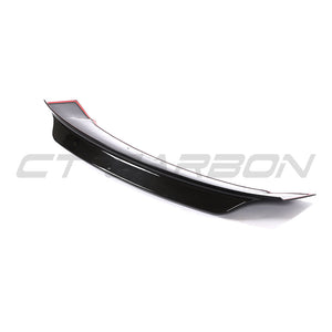 PORSCHE 911 991.2 GTS/CARRERA/ TARGA 2017-2019 CARBON FIBRE SPOILER V2-Spoiler-CT CARBON-CT Carbon - High-quality carbon fiber and gloss black aerodynamic parts for premium sports and luxury vehicles.