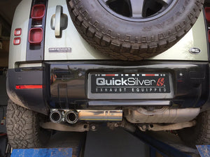 LR393S - Land Rover Defender and D240 90 + 110 - Sport Exhaust System (2019-21)