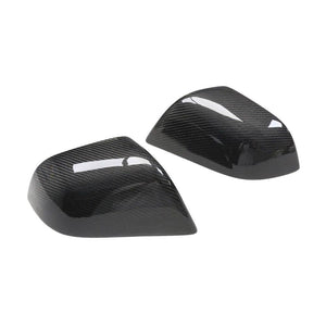 TESLA MODEL 3 2017-2023 CARBON FIBRE MIRRORS-Accessories-CT CARBON-CT Carbon - High-quality carbon fiber and gloss black aerodynamic parts for premium sports and luxury vehicles.
